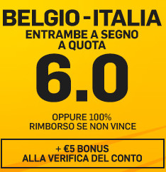 Quota Belgio Italia